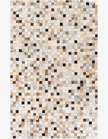 5' 2 x 8' 2 Cowhide Stocks Rug