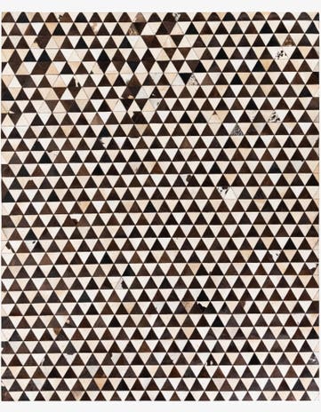 8' 1 x 10' Cowhide Stocks Rug