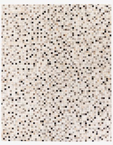 8' x 9' 10 Cowhide Stocks Rug