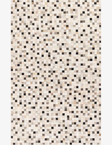 5' 1 x 8' 1 Cowhide Stocks Rug