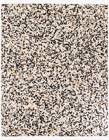 7' 11 x 9' 11 Cowhide Stocks Rug