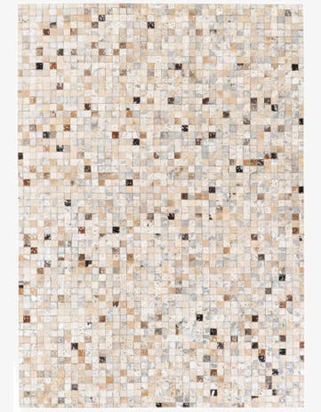 5' 2 x 7' 5 Cowhide Stocks Rug