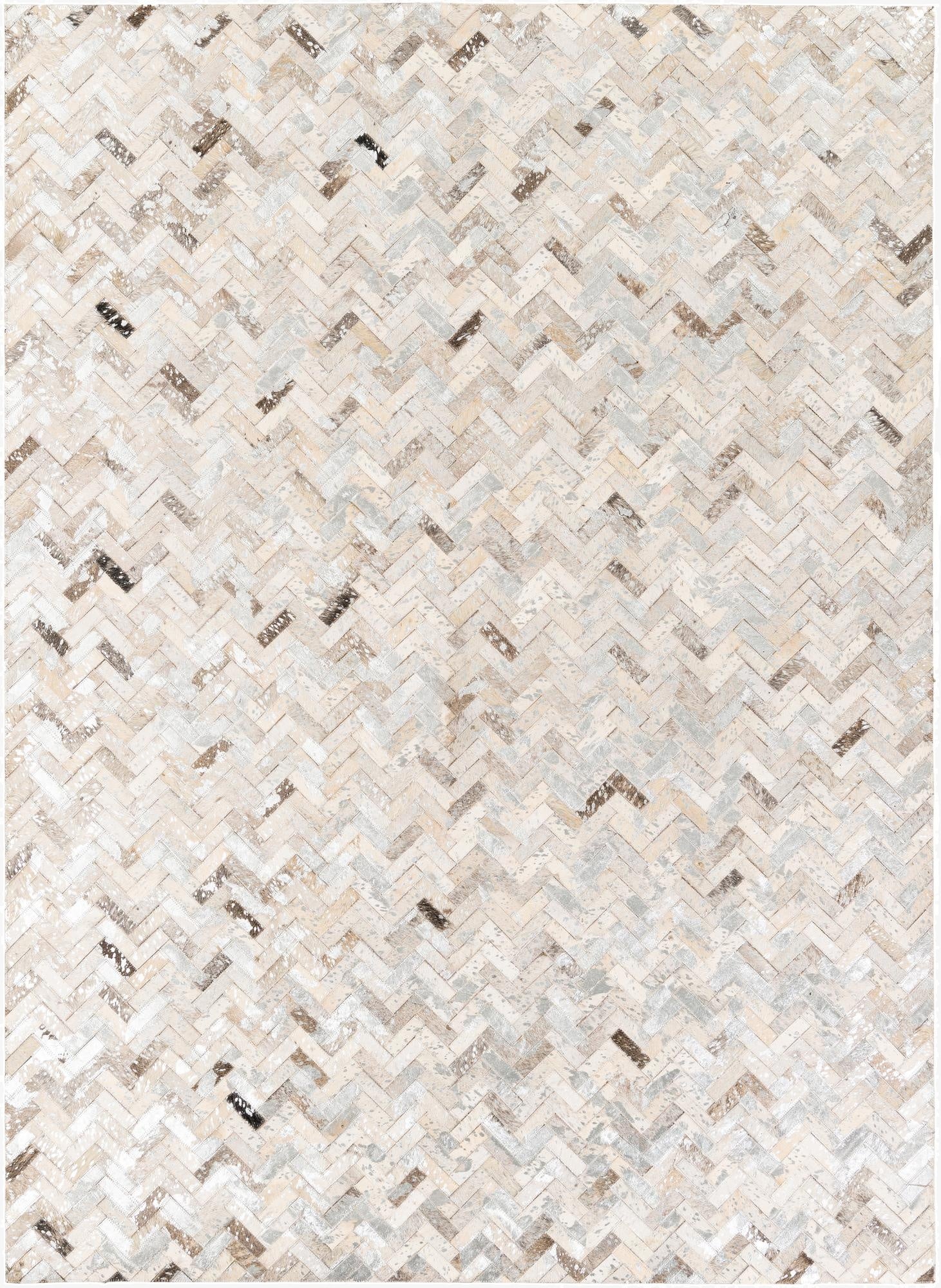 5' 5 x 7' 6 Cowhide Stocks Rug