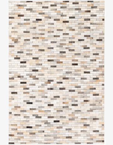 4' x 6' Cowhide Stocks Rug