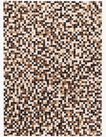 5' 5 x 7' 8 Cowhide Stocks Rug