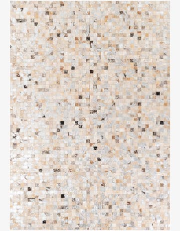 5' 5 x 7' 8 Cowhide Stocks Rug
