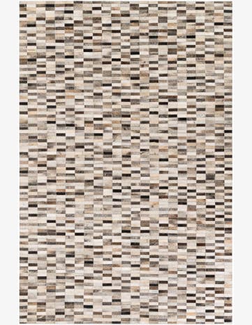 6' x 8' 11 Cowhide Stocks Rug