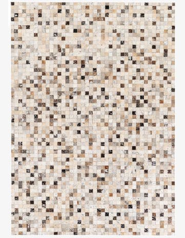 5' 4 x 7' 6 Cowhide Stocks Rug