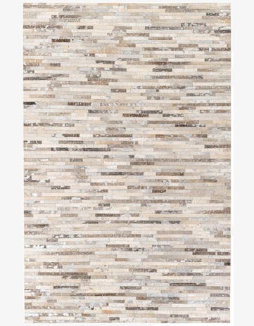 5' 1 x 7' 11 Cowhide Stocks Rug