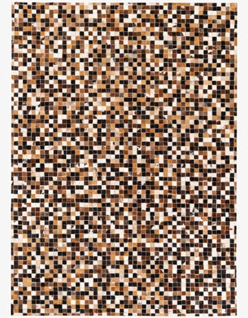 5' 6 x 7' 8 Cowhide Stocks Rug