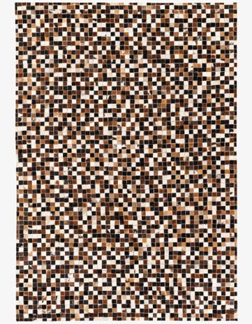 5' 5 x 7' 9 Cowhide Stocks Rug