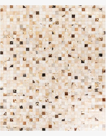 8' 1 x 9' 9 Cowhide Stocks Rug