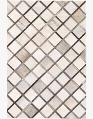 4' 1 x 6' 1 Cowhide Stocks Rug