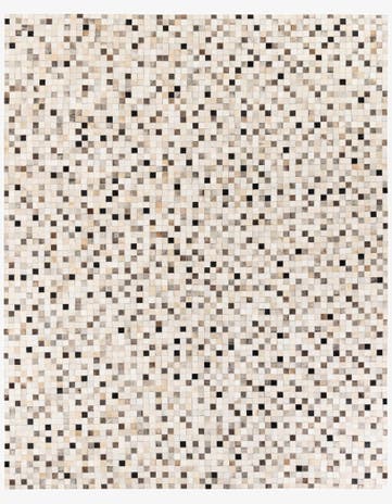 8' x 9' 11 Cowhide Stocks Rug