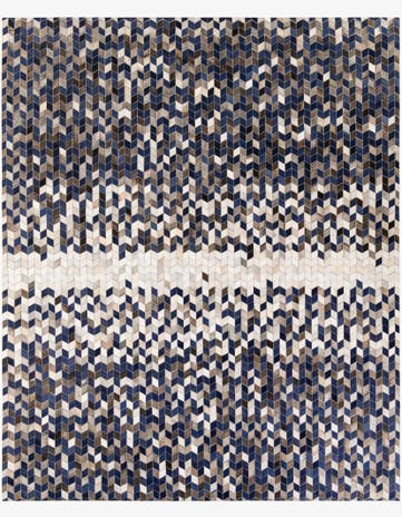 8' 2 x 9' Cowhide Stocks Rug