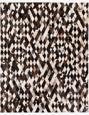 8' 1 x 10' 1 Cowhide Stocks Rug