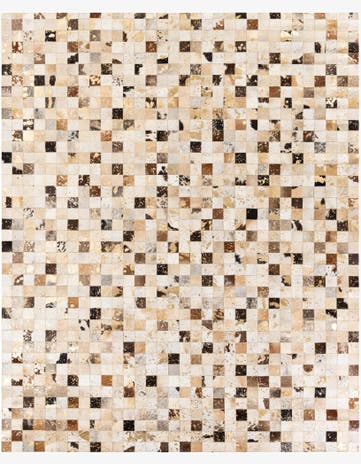 8' 1 x 9' 11 Cowhide Stocks Rug