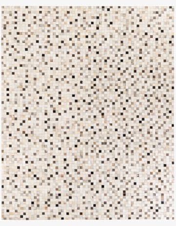 8' x 9' 10 Cowhide Stocks Rug