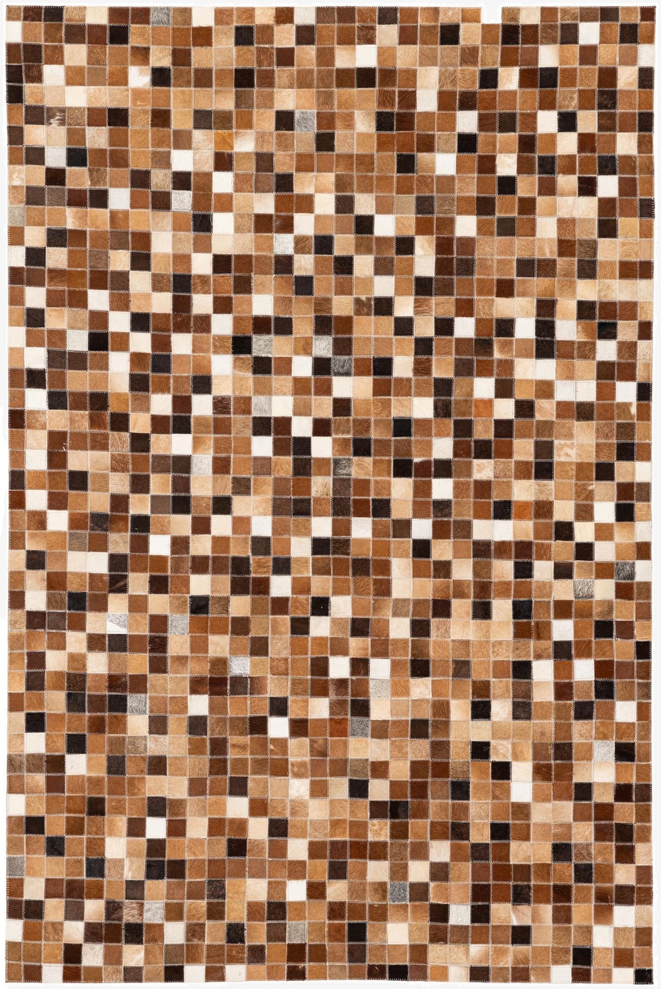 4' x 5' 11 Cowhide Stocks Rug