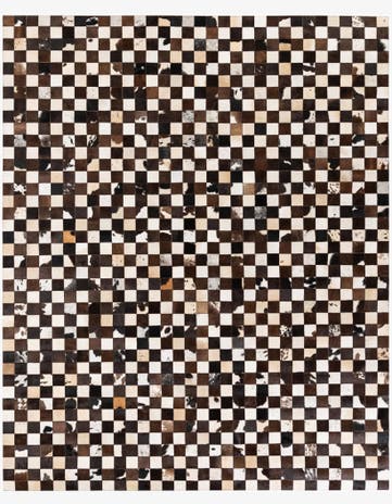 8' x 9' 10 Cowhide Stocks Rug