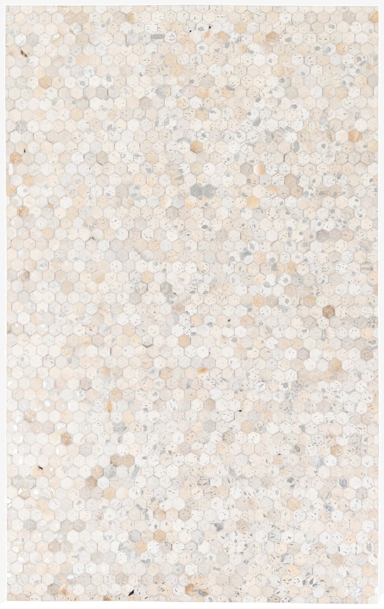 5' 1 x 8' 1 Cowhide Stocks Rug