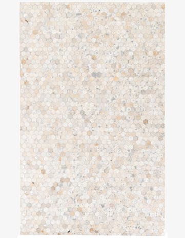 5' 1 x 8' 1 Cowhide Stocks Rug