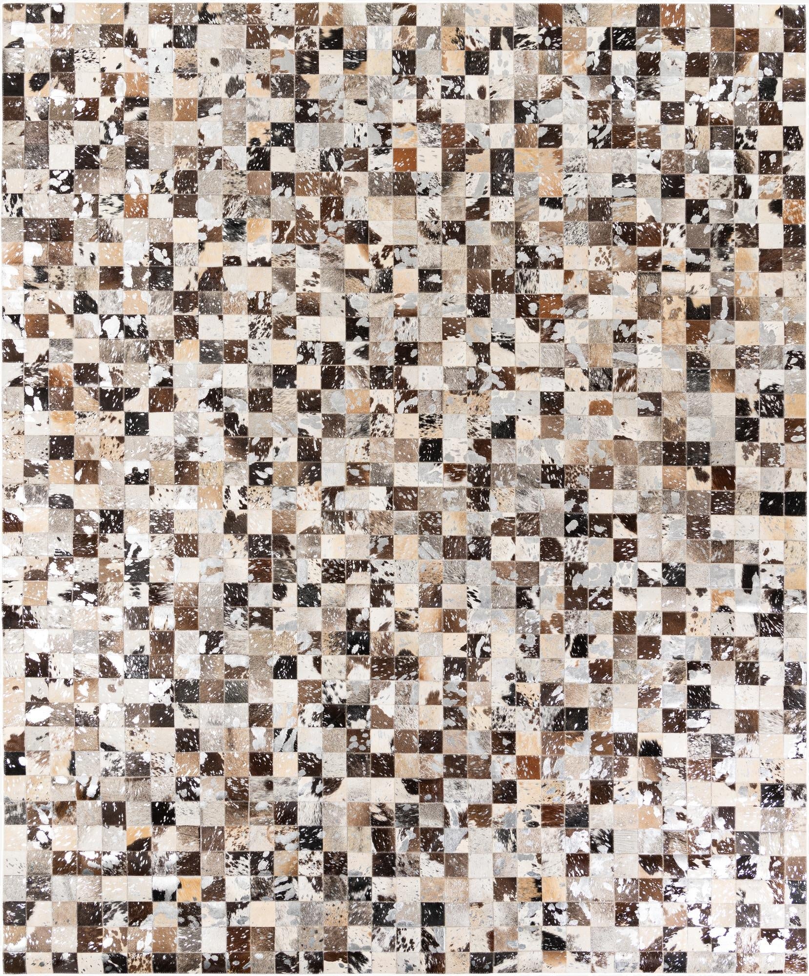 8' 2 x 9' 11 Cowhide Stocks Rug