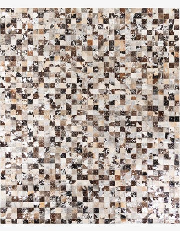 8' 2 x 9' 11 Cowhide Stocks Rug