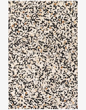 5' 1 x 7' 11 Cowhide Stocks Rug