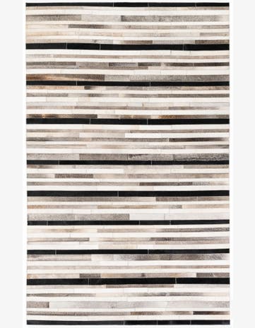5' x 8' Cowhide Stocks Rug