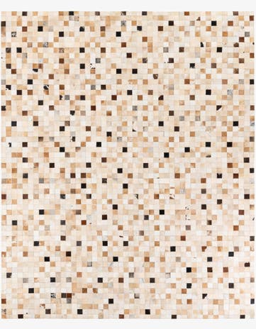 8' x 9' 9 Cowhide Stocks Rug