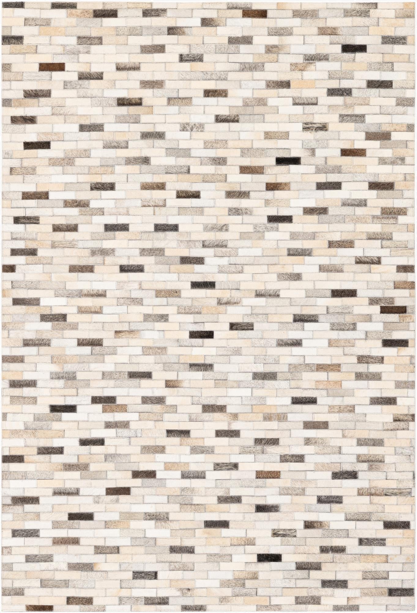 4' x 5' 11 Cowhide Stocks Rug