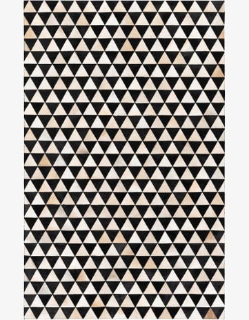 5' 1 x 8' 1 Cowhide Stocks Rug