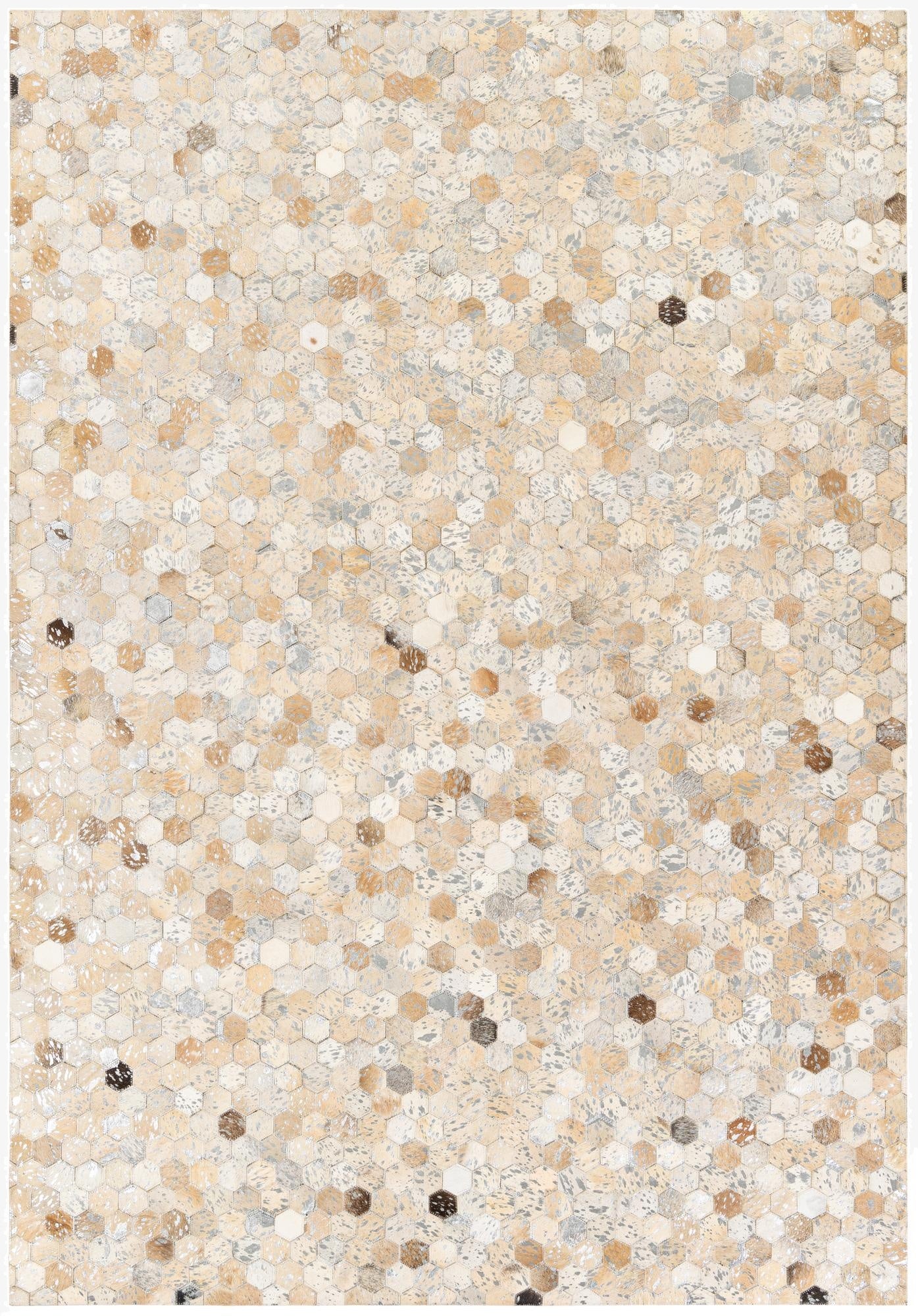 5' 4 x 7' 9 Cowhide Stocks Rug