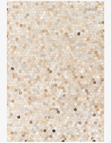 5' 4 x 7' 9 Cowhide Stocks Rug