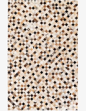 5' 1 x 7' 11 Cowhide Stocks Rug