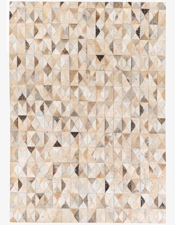 5' 4 x 7' 6 Cowhide Stocks Rug