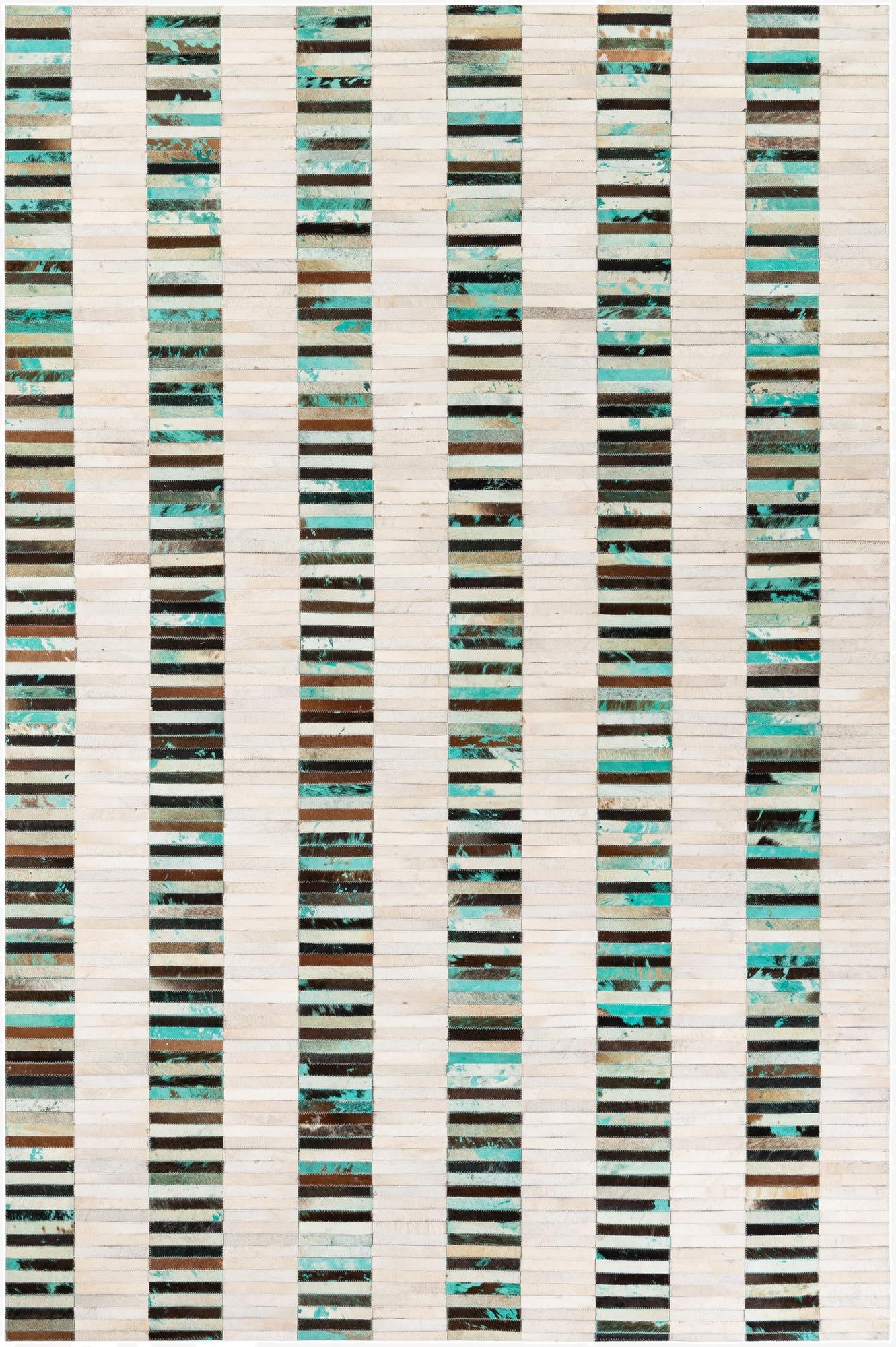 6' x 9' 1 Cowhide Stocks Rug