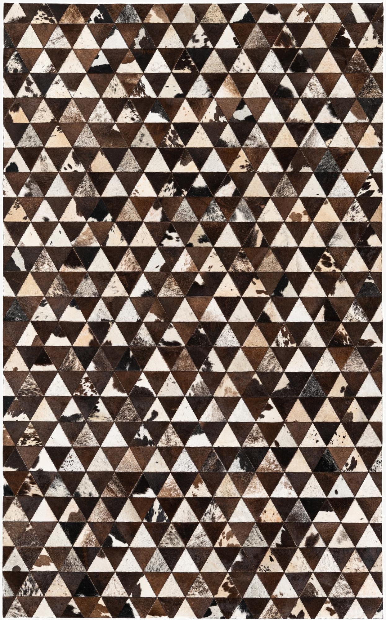 5' x 8' 1 Cowhide Stocks Rug