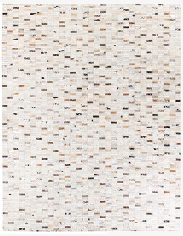 7' 11 x 9' 11 Cowhide Stocks Rug