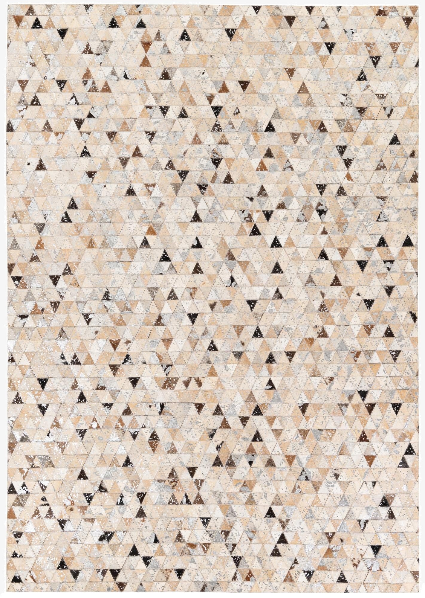 5' 4 x 7' 7 Cowhide Stocks Rug
