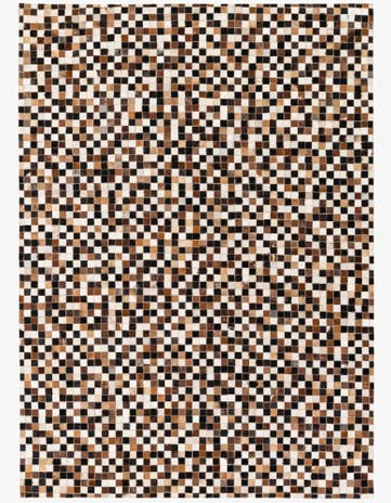 5' 5 x 7' 6 Cowhide Stocks Rug