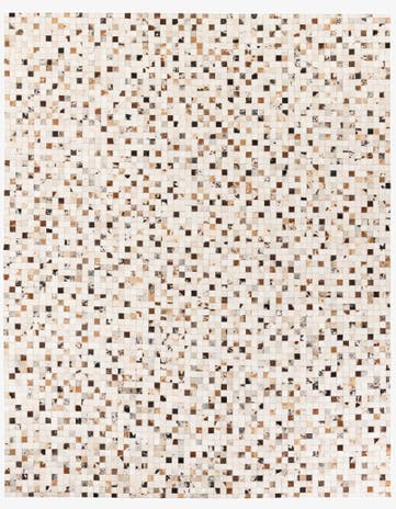 8' x 9' 10 Cowhide Stocks Rug