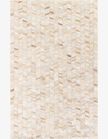 5' x 8' Cowhide Stocks Rug