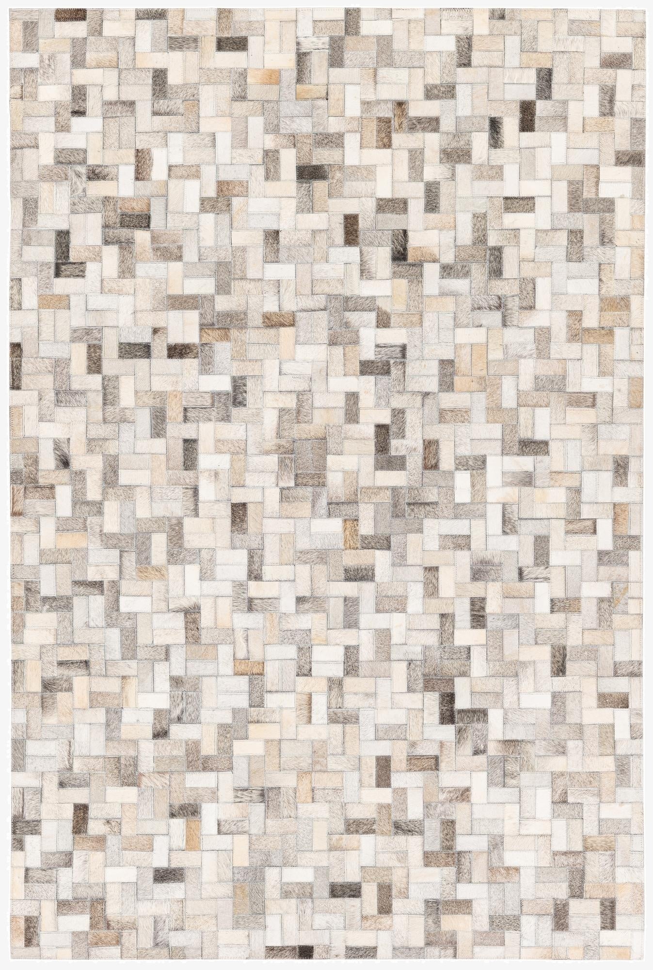 4' 1 x 6' 1 Cowhide Stocks Rug