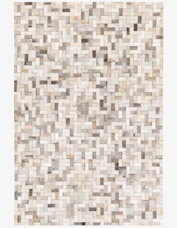 4' 1 x 6' 1 Cowhide Stocks Rug