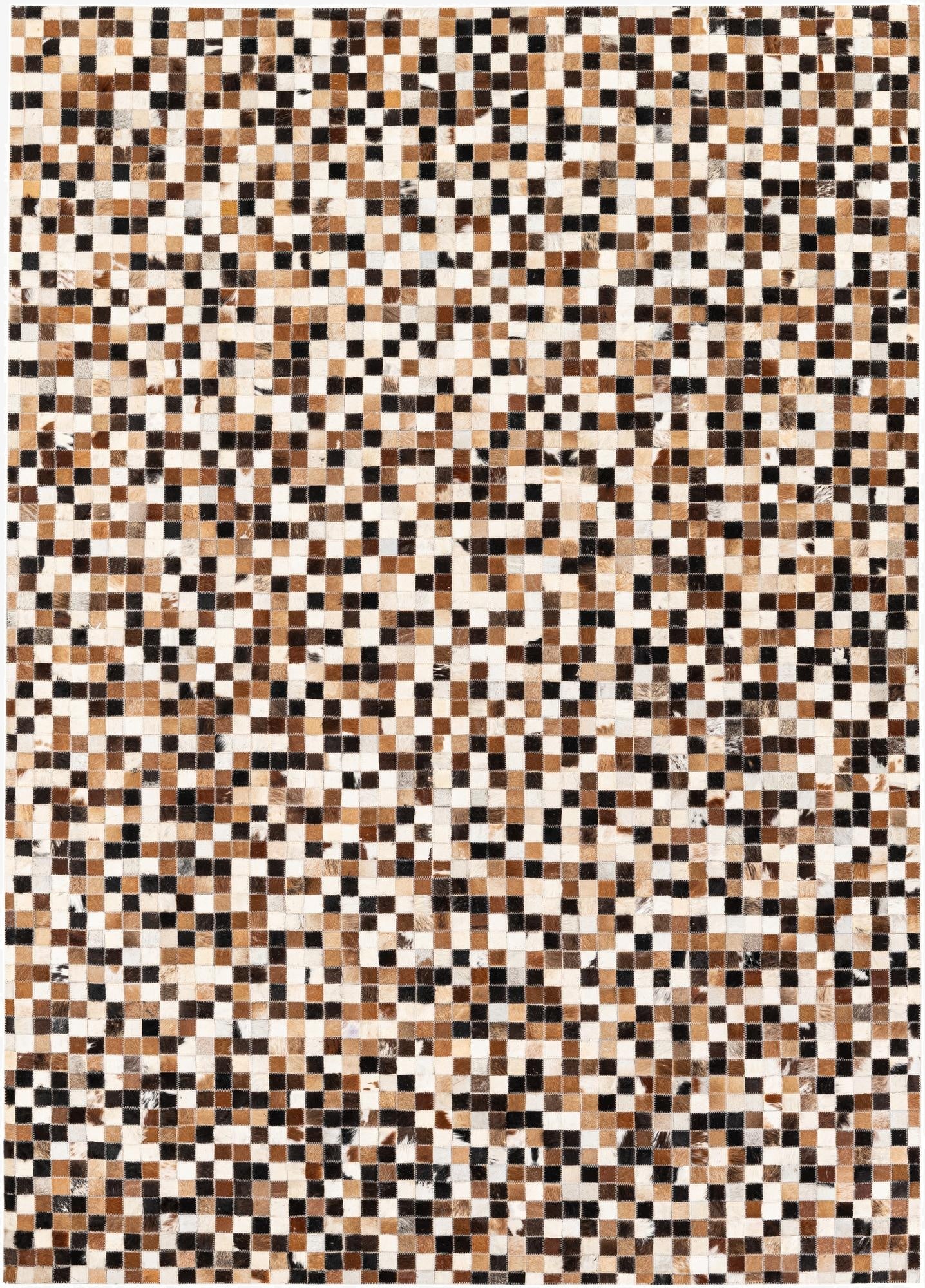 5' 5 x 7' 8 Cowhide Stocks Rug