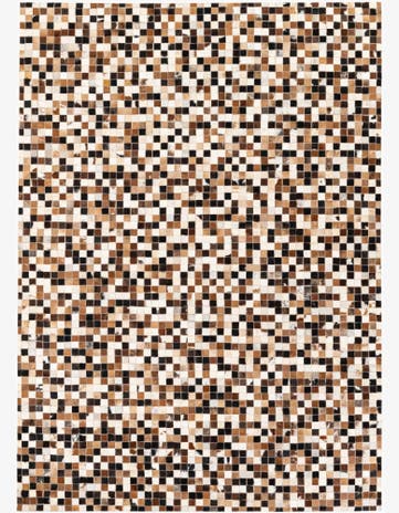 5' 5 x 7' 8 Cowhide Stocks Rug