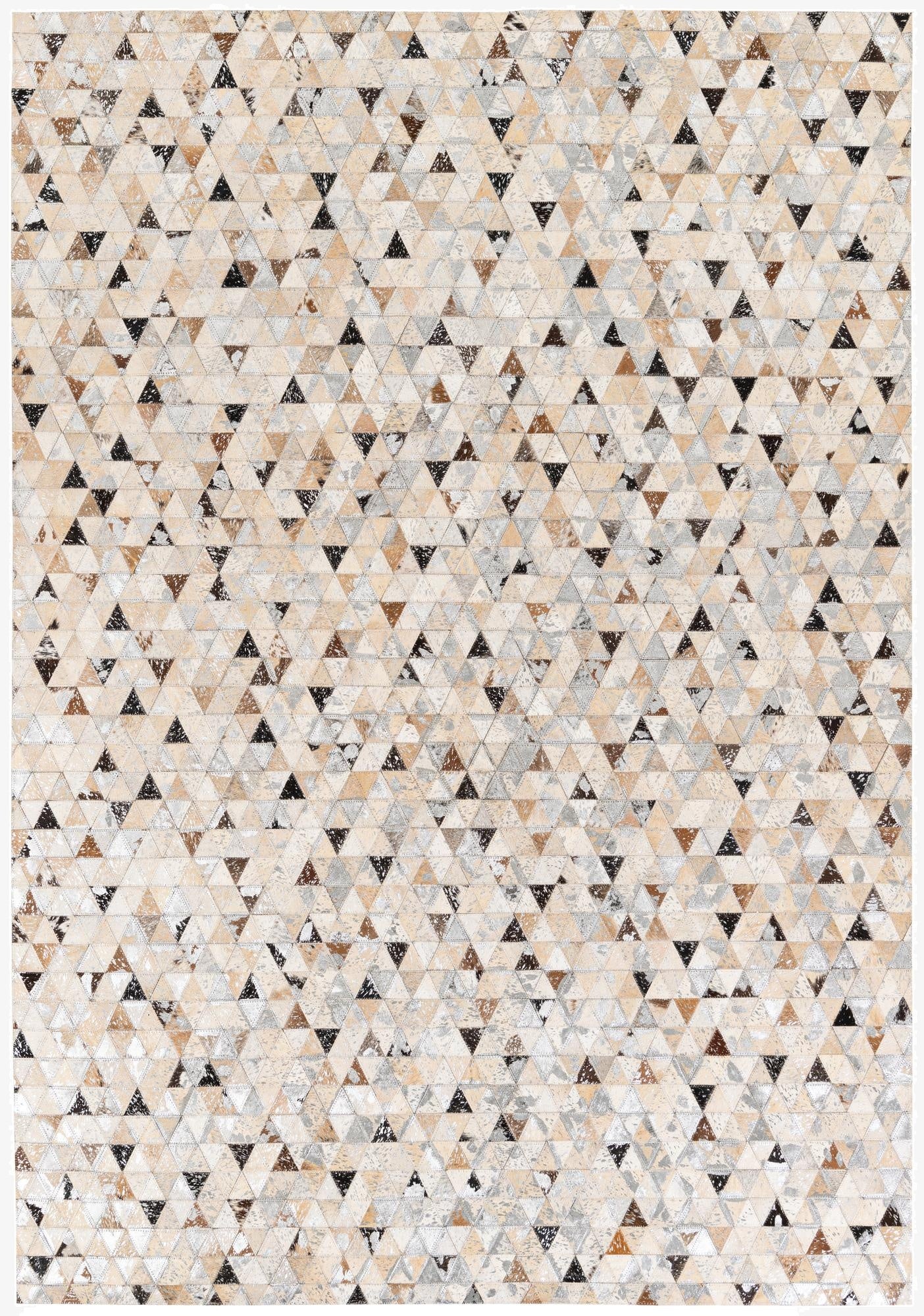 5' 3 x 7' 6 Cowhide Stocks Rug