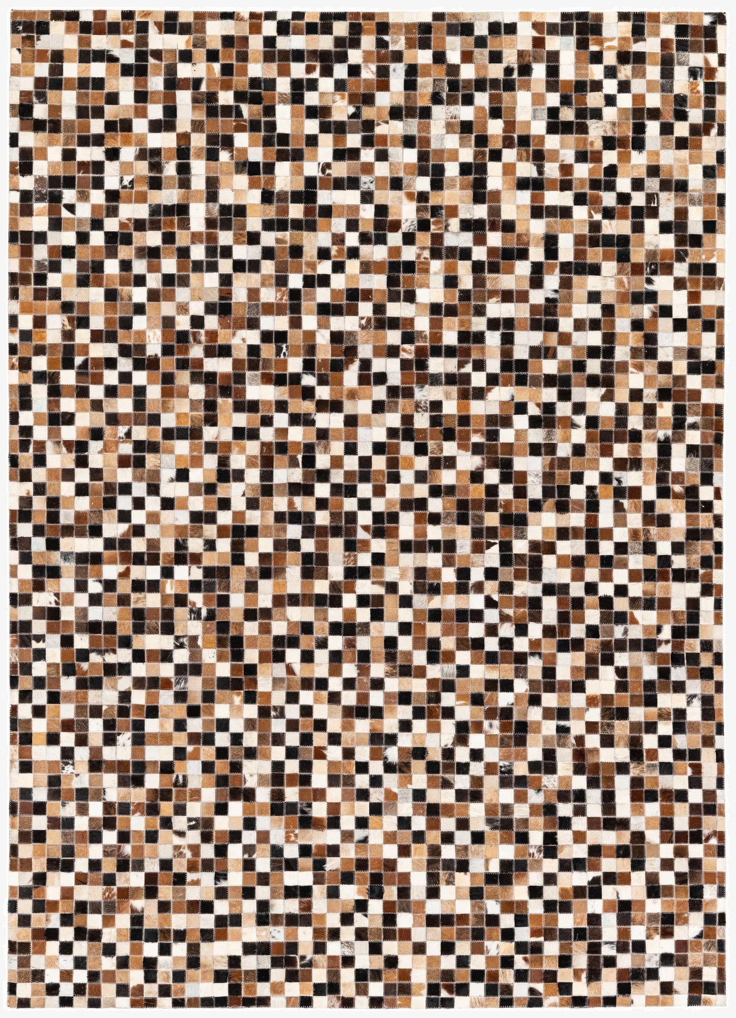 5' 5 x 7' 8 Cowhide Stocks Rug